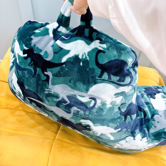 99% NEW KIDS CUSHION SOFA, DINOSAUR - Picture 4 of 6